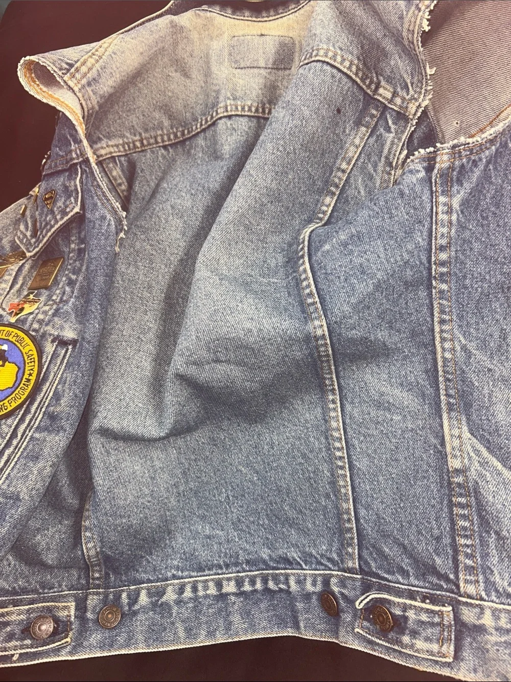 Levi's Light Blue Denim Jacket with Classic Leather Label